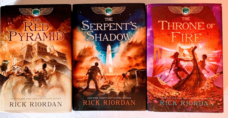 Kane Chronicles Hardcover Boxed Set by Rick Riordan (2012, Hardcover)