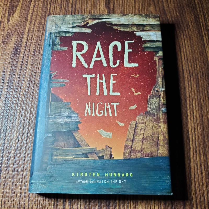 Race the Night Kirsten Hubbard 2016 First Edition Disney Hyperion