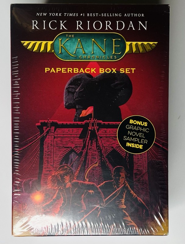 Kane Chronicles, The Paperback Box Set-The Kane Chronicles Box Set *BRAND NEW*