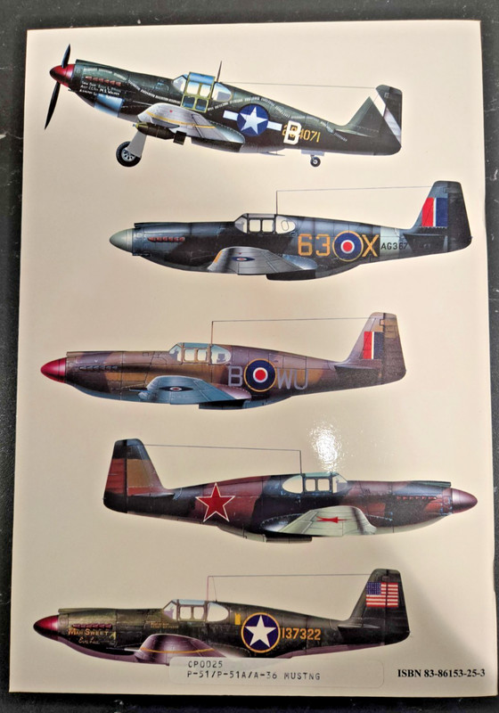 P-51 P-51A A-36 MUSTANG - Seria Pod Lupa #1 - Polish w/English Summary gallery