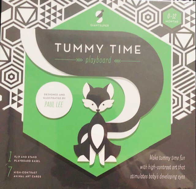 Tummy Time Playboard: Make Tummy Time Fun & Stimulating. 0-12 months. Ships free