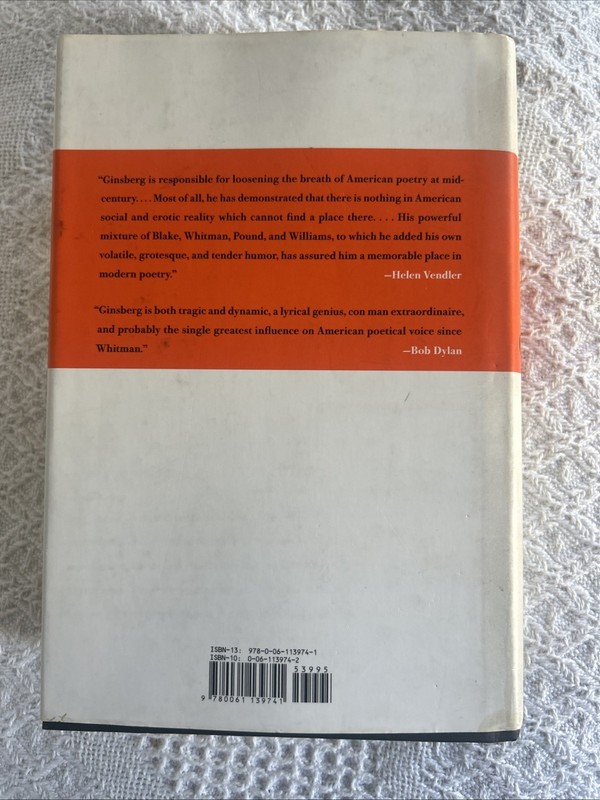 Collected Poems 1947-1997 by Allen Ginsberg Hardcover Book 2006 First Edition DJ gallery