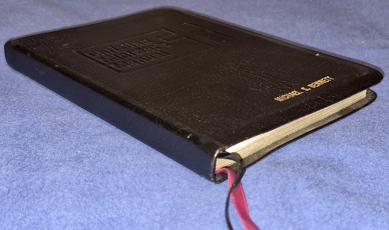 Christian Minister's Manual Roderick E Huron, Black Imitation Leather 1984 1991 gallery