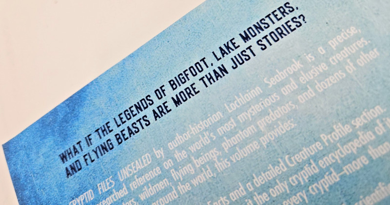 The Cryptid Files Unsealed Lochlainn Seabrook New Color Illustrated Hardcover gallery