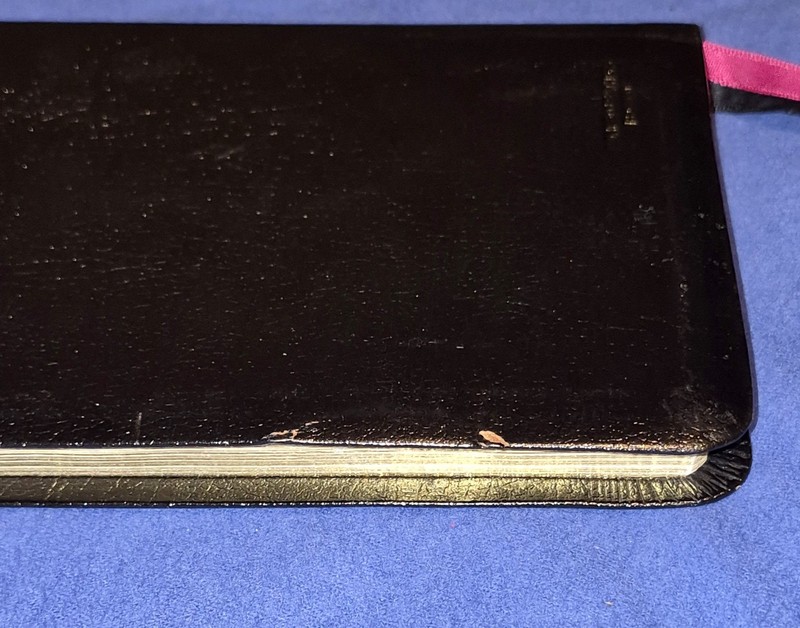 Christian Minister's Manual Roderick E Huron, Black Imitation Leather 1984 1991 gallery