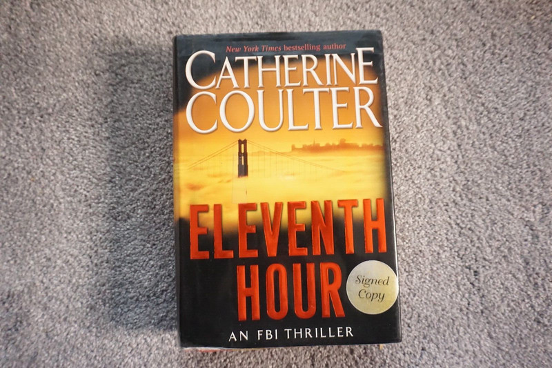 Eleventh Hour by Catherine Coulter (2002 Hardcover) Signed 1st Edition GP Putnam