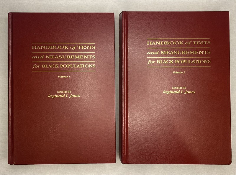 Handbook of Tests and Measurements for Black Populations Volume 1 & 2 Set 1996