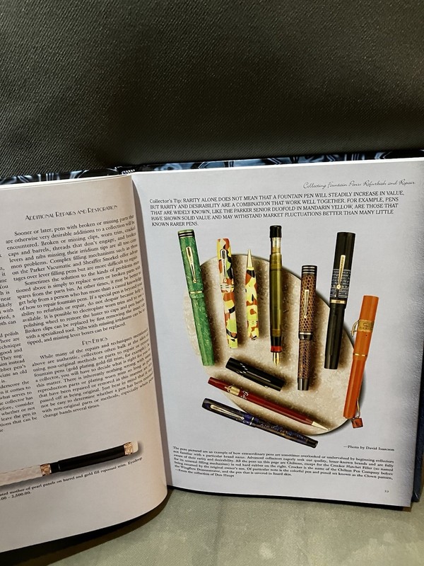 FOUNTAIN PENS ~ Coffee Table Style Book ~ Advertisements History Value 287 Pages gallery