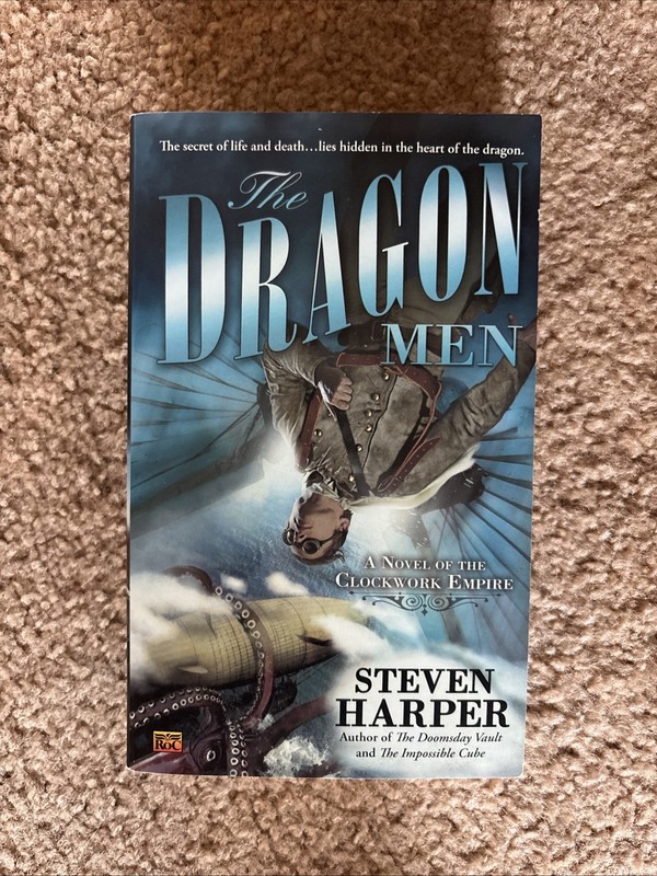 Dragon Men : A Novel of the Clockwork Empire by Steven Harper (2012, Mass…