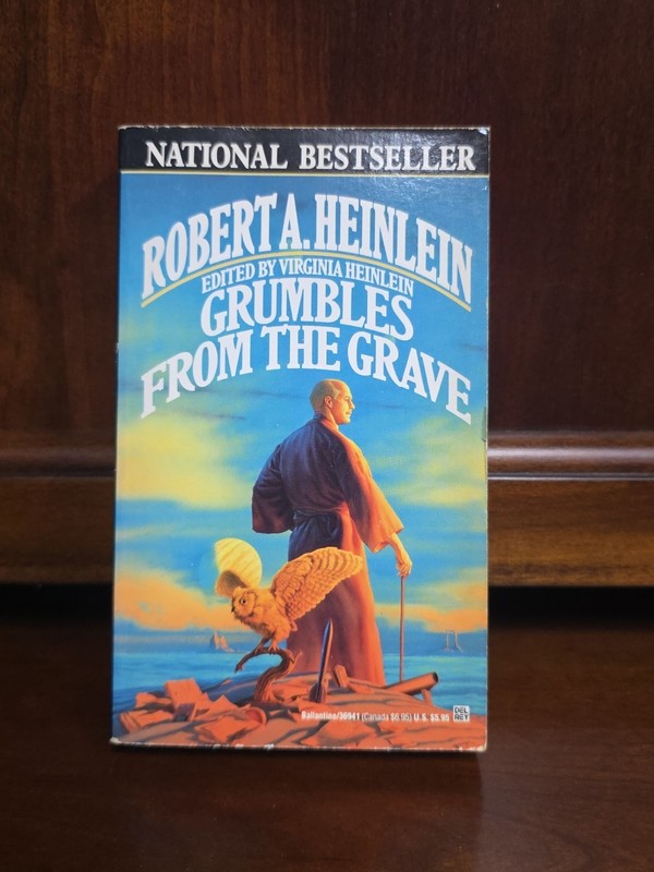 Robert A. Heinlein, Grumbles from the Grave 1990 Del Rey Science Fiction PB book
