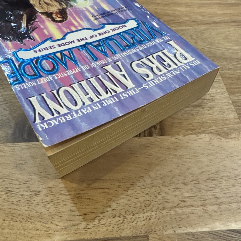 Virtual Mode by Piers Anthony (1991, Perfect) 1st Printing gallery