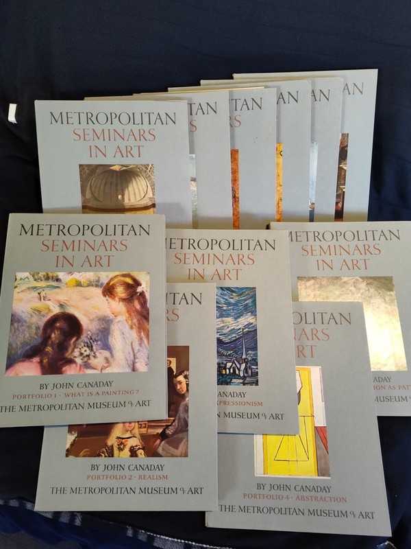 Metropolitan Museum Seminars in Art w/ ColoPrints, 1959, John Canaday, 1-12