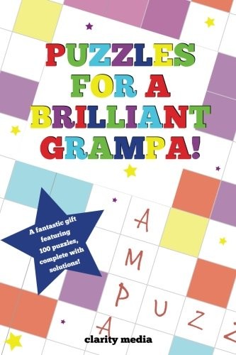 PUZZLES FOR A BRILLIANT GRAMPA By Clarity Media **BRAND NEW**