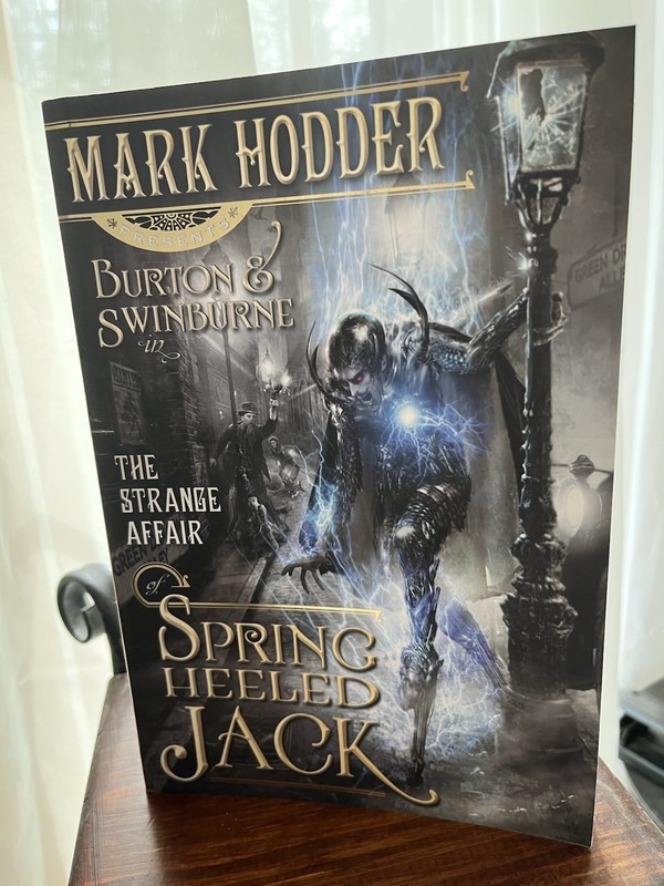 Strange Affair of Spring Heeled Jack by Mark Hodder (2010, Trade Paperback)