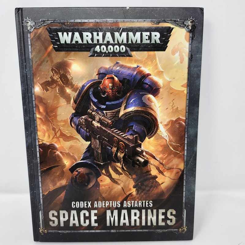 Warhammer 40k: Codex Adeptus Astartes: Space Marines 2017 Hardcover.