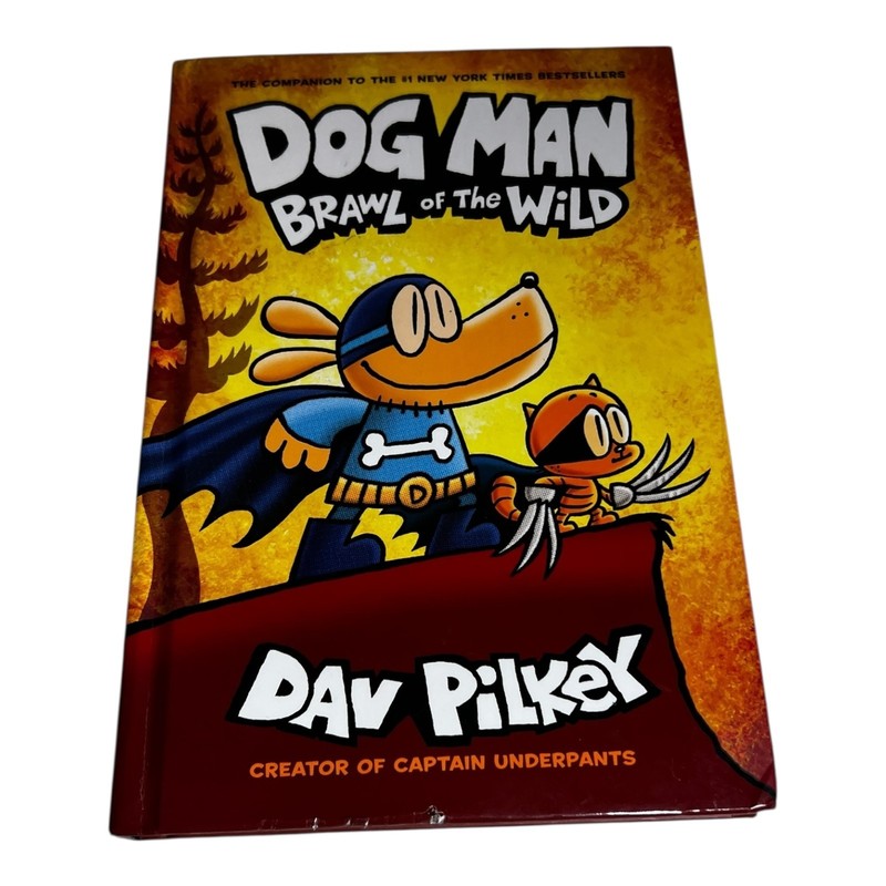 Dog Man Brawl of the Wild Hardcover Dav Pilkey First Edition gallery