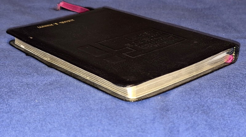 Christian Minister's Manual Roderick E Huron, Black Imitation Leather 1984 1991 gallery