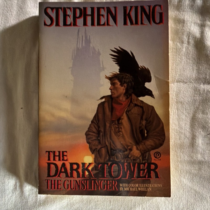 Stephen King Dark Tower: The Gunslinger Paperback Illustrated Michael Whelan