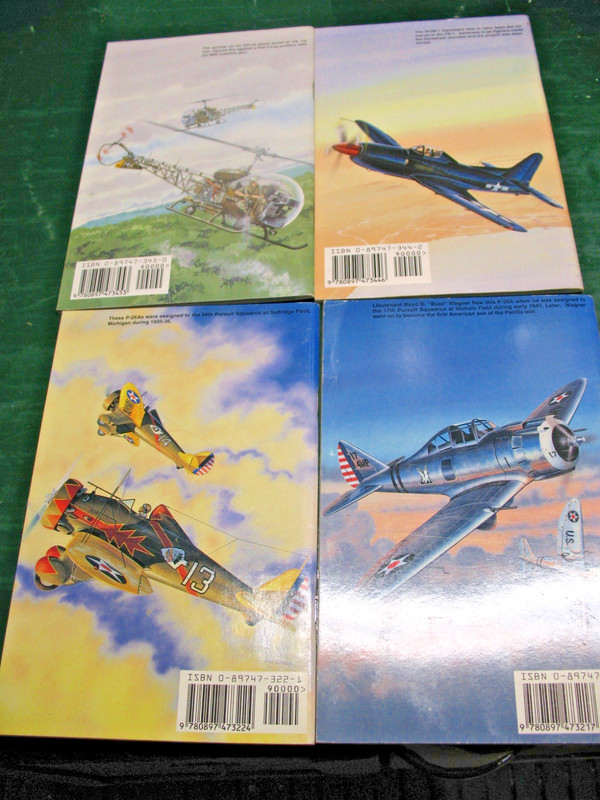 SQUADREN SIGNAL PUBLICATION MINI IN ACTION LOT No. 6 - 5- 2 - 1 NM gallery