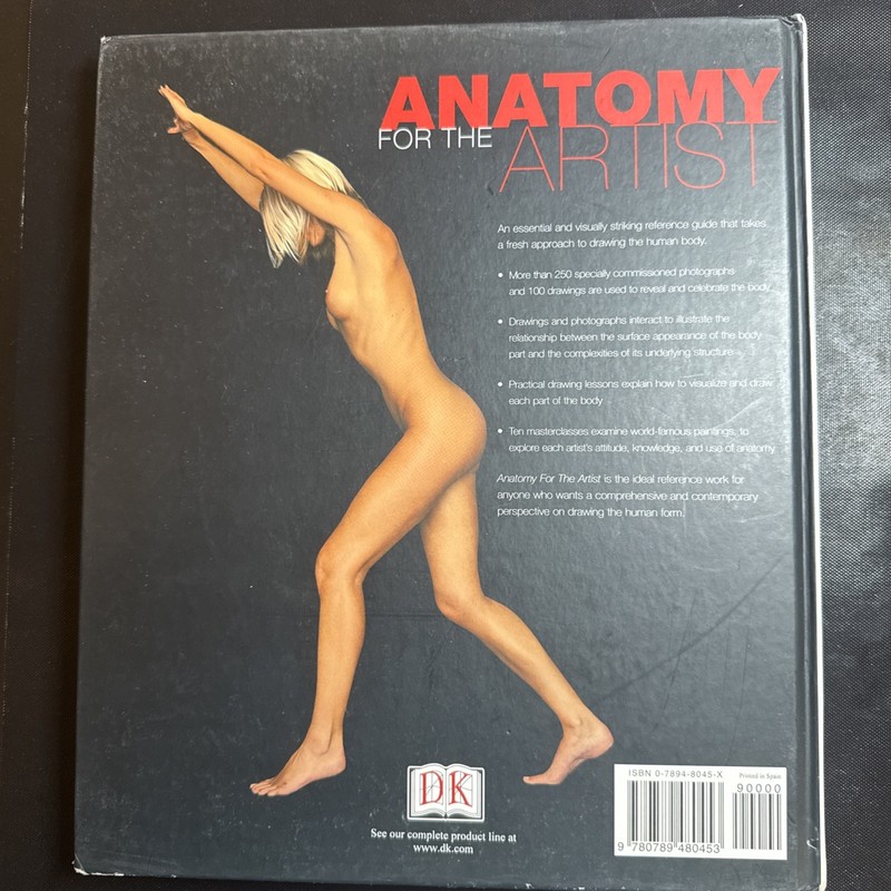 Anatomy for the Artist by Sarah Simblet (2001, Hardcover) gallery