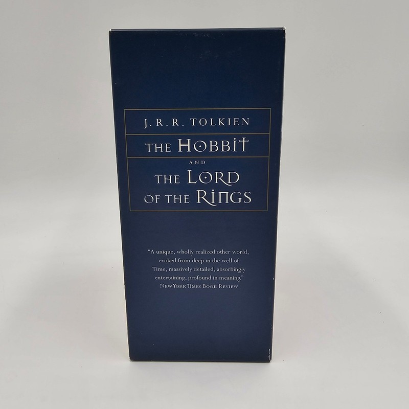 J.R.R. Tolkien The Hobbit & Lord of the Rings 4 Book Boxed Set Alan Lee Art PB gallery