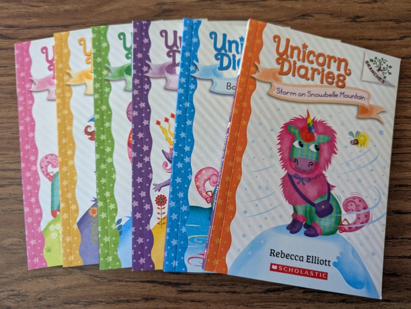 Unicorn Diaries Series All 6 Books in Paperback #1,2,3,4,5,6