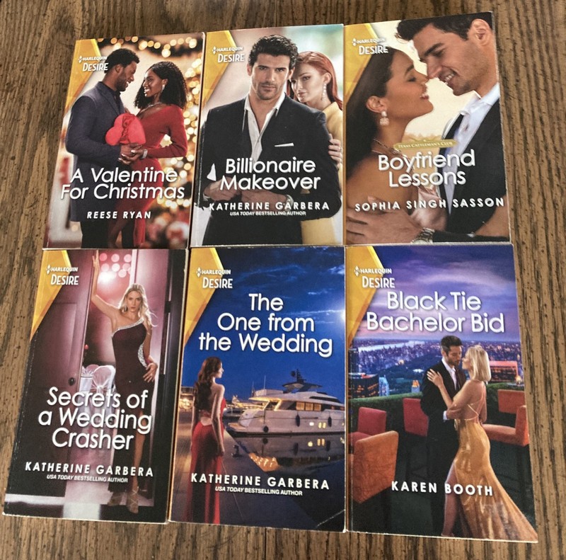 20 Mass Market Paperbacks Harlequin Desire Series Lot Many Bestselling Authors gallery