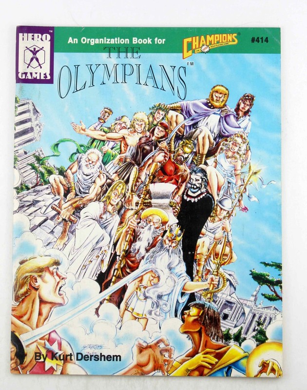 Olympians (Super Hero Role Playing, Stock No. 414) Champions Berkley Pub Group
