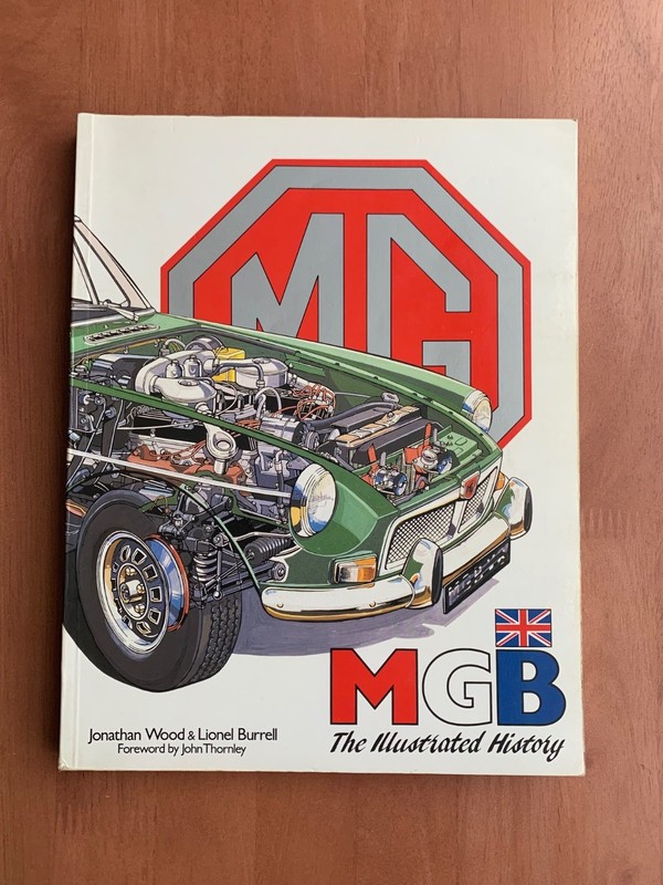 MG MGB Illustrated History Wood & Burrell 1988 1st Edition Foulis