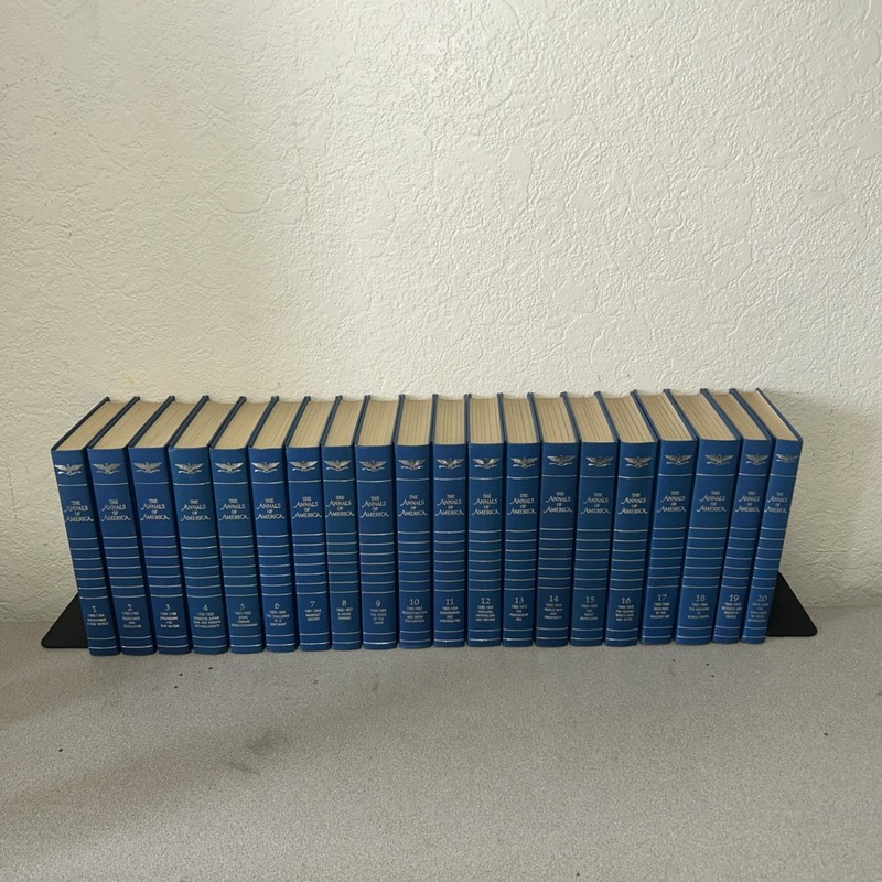 The Annals of America 1976 COMPLETE 21 Vol. Set Britannica, Like New Condition. gallery