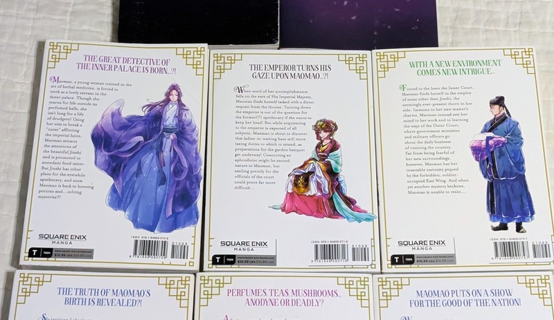 (8) Magna Books The Apothecary Diaries 1-2, 5, 8-10 & The Eminence In Shadow 1-2 gallery