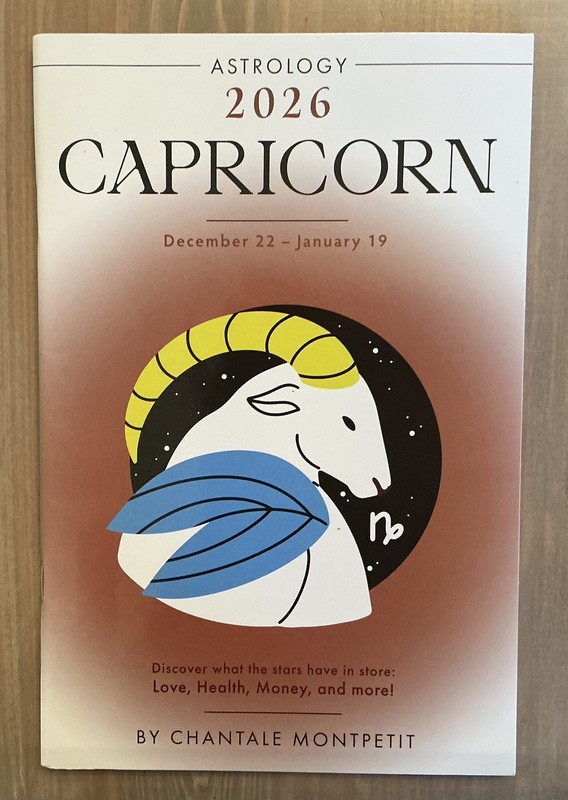 Capricorn 2026 Astrology Chantale Montpetit Book