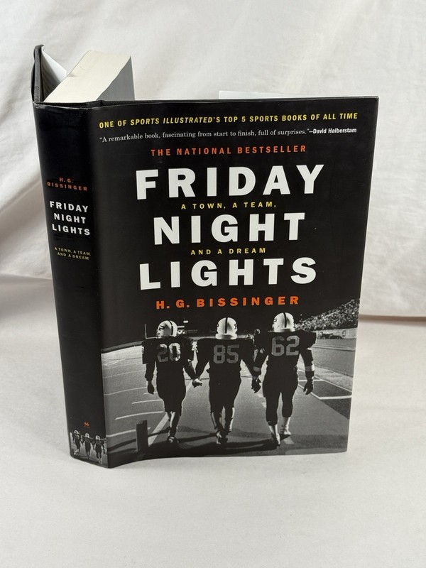 AUTOGRAPHED Friday Night Lights – H. G. Buzz Bissinger Signed Hardcover Book