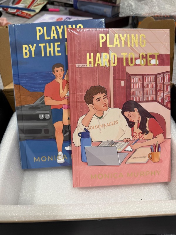 Monica Murphy Signed The Players series (1-2) Eternal Embers Special Edition Set