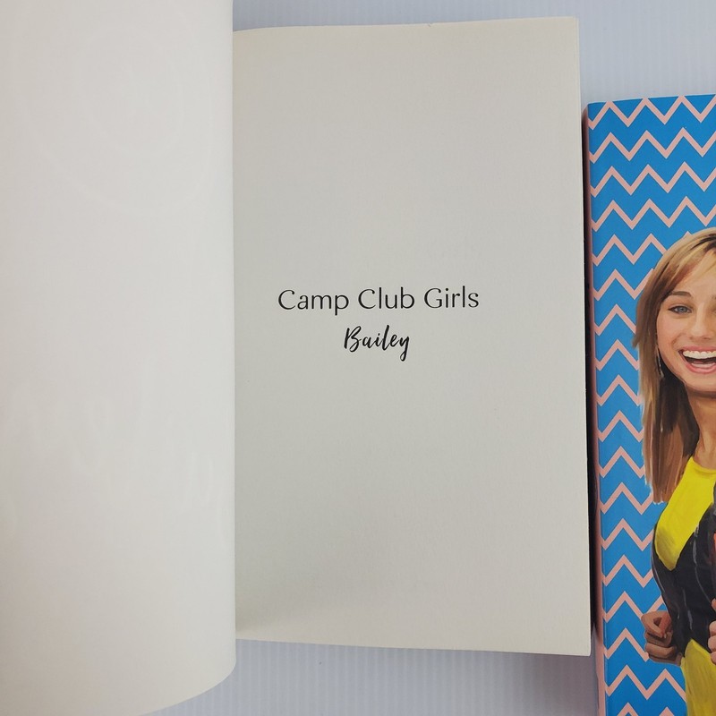 Lot of 3 Camp Club Girls 4 in 1 Mystery Books Kate Bailey McKenzie Christian gallery
