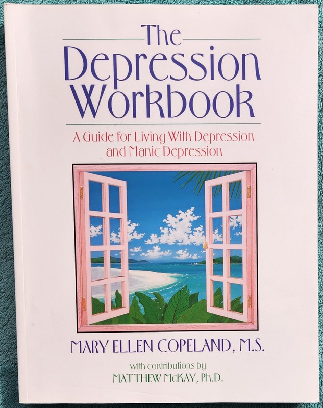 The Depression Workbook By Mary Ellen Copeland 1999 Trade Paperback 305 Pages