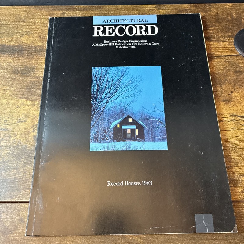 Lot of 10 Architectural Record Magazine 1983 Volumes 2-5, 8-11 & 2-Mid Issues gallery
