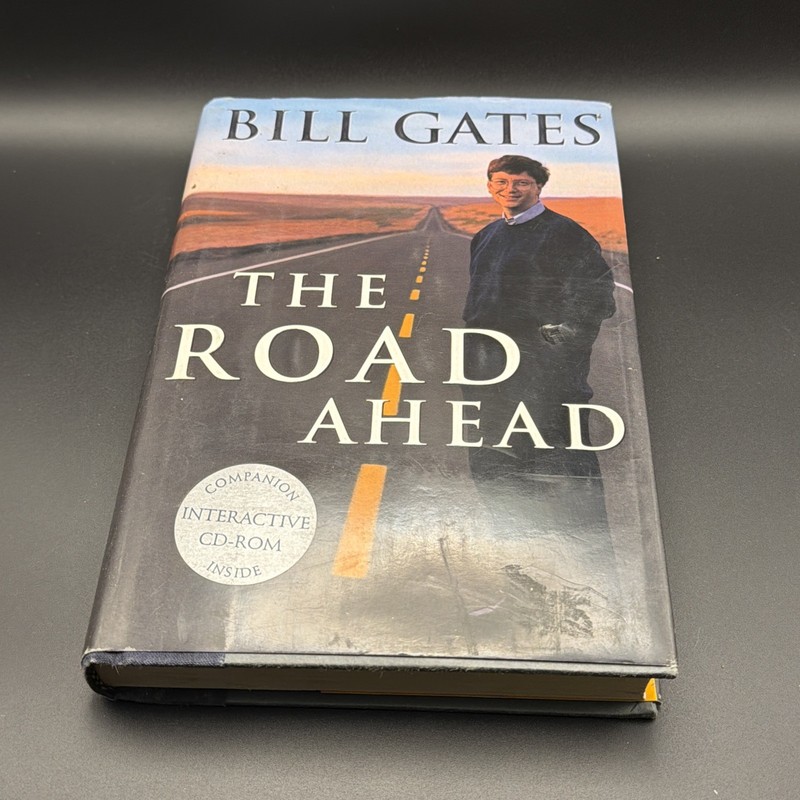 The Road Ahead, by Bill Gates (1995) 1st Ed. 1st Printing w/CD