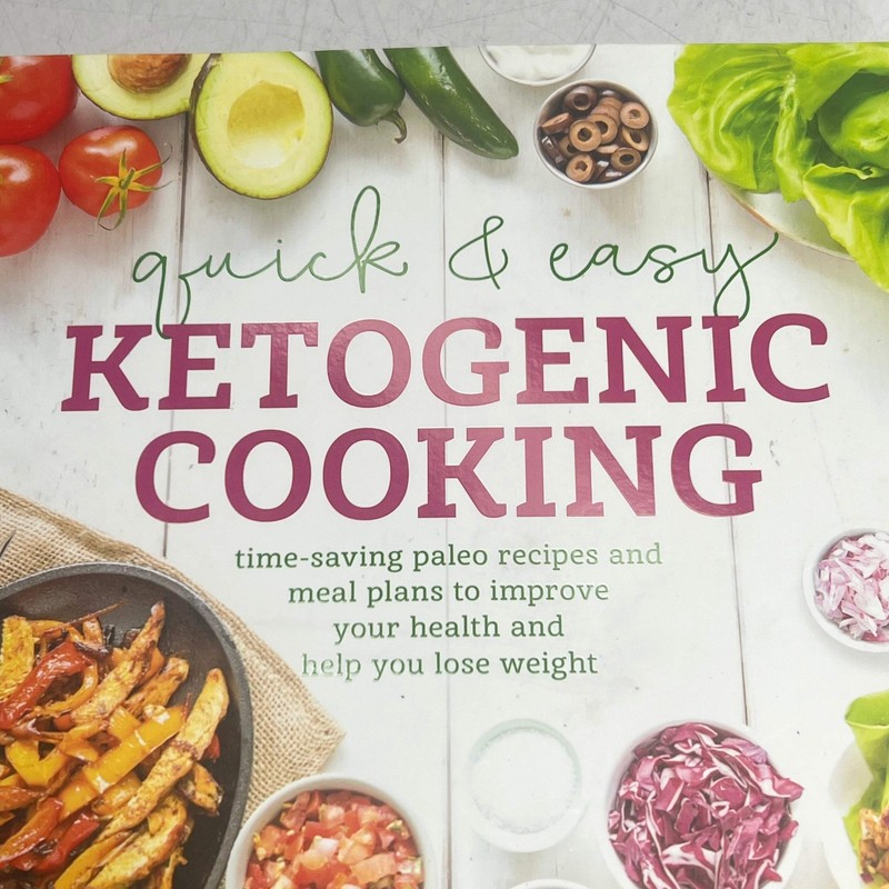 QUICK & EASY KETOGENIC COOKING Time Saving Paleo Recipes Paperback Book gallery