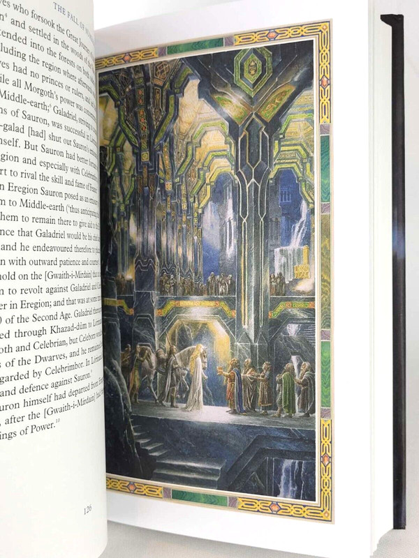 THE FALL OF NUMENOR J.R.R. Tolkien Alan Lee Illustrated Hardcover *Like New* gallery