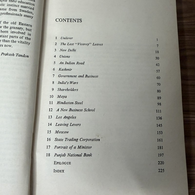 Return to Punjab 1961-1975 by Prakash Tandon India Punjabi 1980 Hardcover gallery