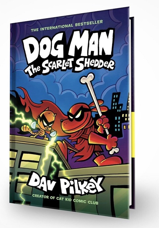 Dog Man: the Scarlet Shedder: a Graphic Novel (Dog Man #12): from the Creator of