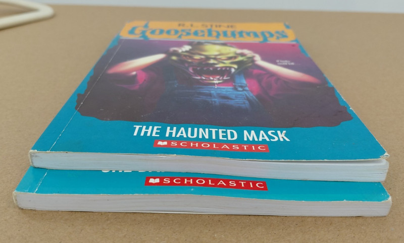 Goosebumps The Haunted Mask and Horrorland R.L. Stine (2 book lot) gallery