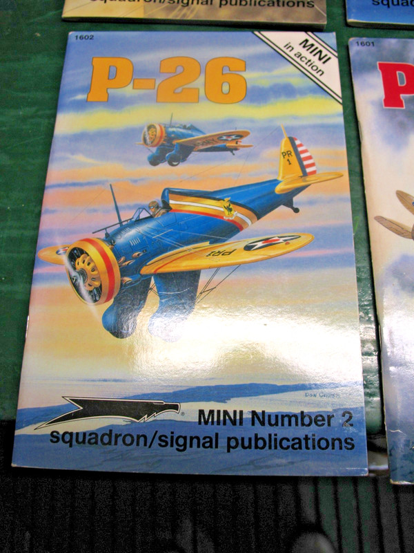 SQUADREN SIGNAL PUBLICATION MINI IN ACTION LOT No. 6 - 5- 2 - 1 NM gallery