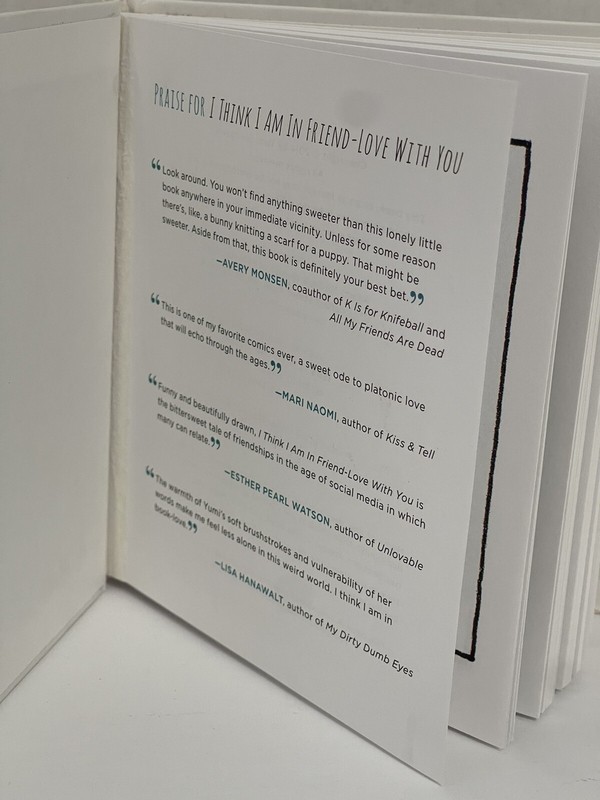 I Think I Am in Friend-Love with You by Yumi Sakugawa (2013, Hardcover)pre-owned gallery