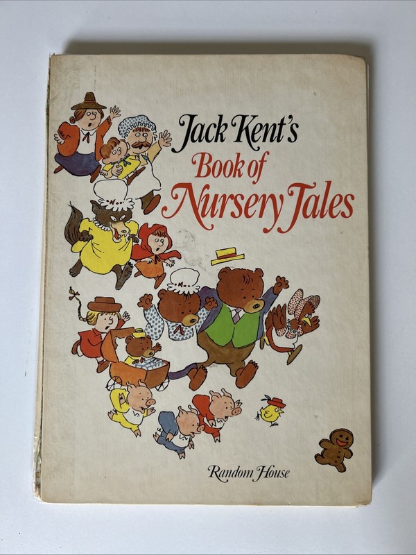 Jack Kent’s Book of Nursery Tales 1970 Hardcover 1st Edition – Repaired Cover!