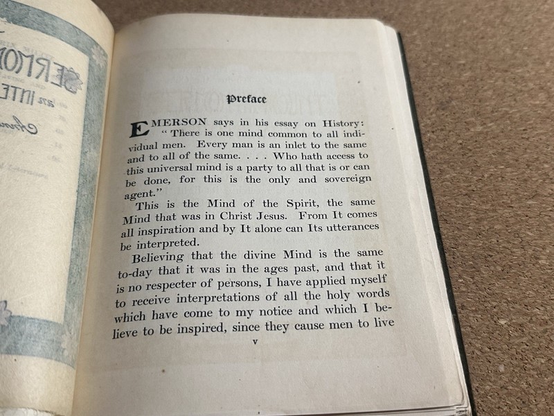 The Sermon on the Mount Annie Rix Militz 1904 SC Antique Christian Bible Book gallery