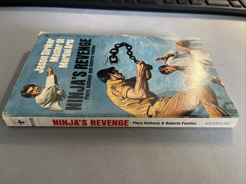 NINJA'S REVENGE: JASON STRIKER, MASTER OF MARTIAL ARTS By Piers & Fuentes VG gallery