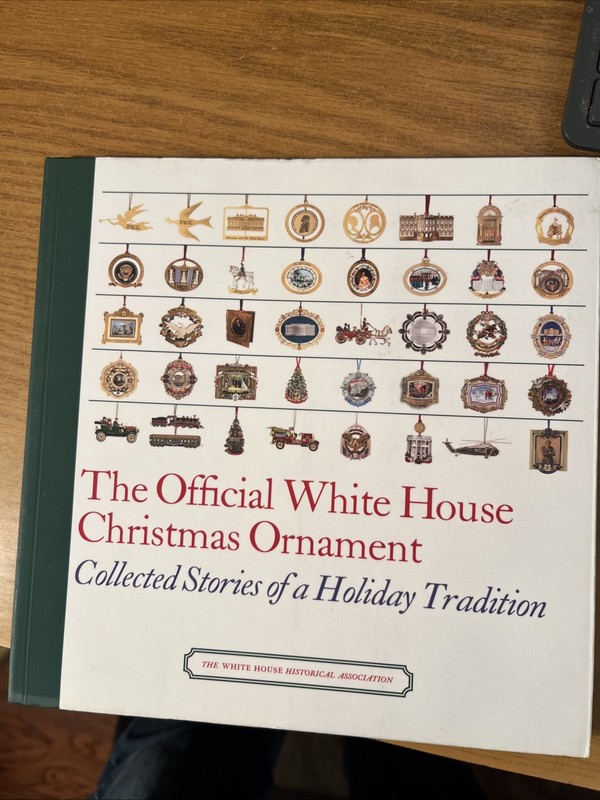 Official White House Christmas Ornament Paperback Book 1st Edition 2020