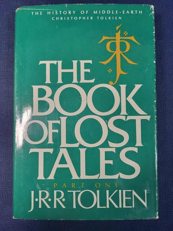 The Book of Lost Tales Part One JRR Tolkien HC 1st American Edition Very Good